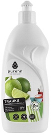 Purenn Dish Washing up Liquid with Lime and Bilberry Extract 500ml