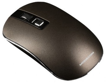Kompiuterio pelė Modecom WM101 Brown, bevielė, optinė