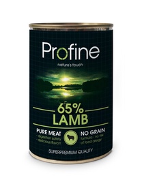 Suņu konservi Profine ar jēra gaļu un kartupeļiem, 400g