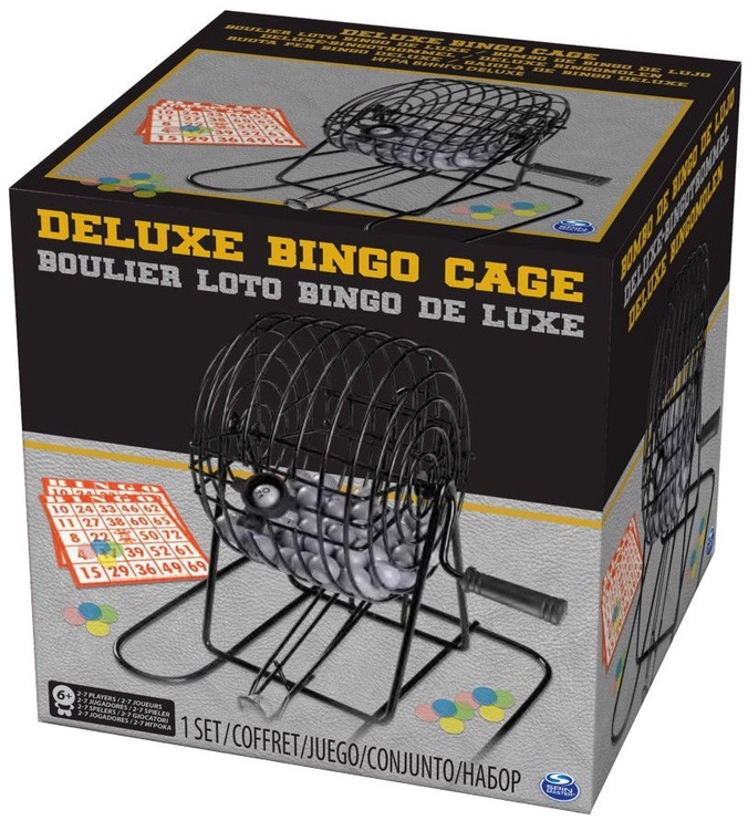 Stalo žaidimas Spin Master Deluxe Bingo Cage 6033152