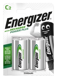 Įkraunamas elementas Energizer HR14, C, 2500 mAh, 2 vnt.