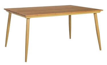 Home4you Greenwood Garden Table 160x91x73.5cm Caramel