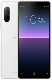 Mobiiltelefon Sony Xperia 10 II, valge, 4GB/128GB