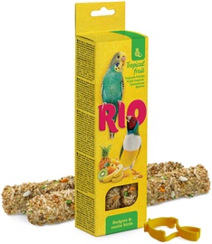Nūjiņa Mealberry Rio Sticks For Budgies & Exotic Birds Tropical Fruit 2x40g