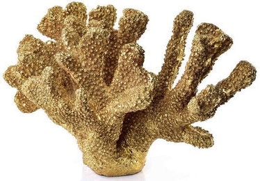 Mondex Samoa Coral Figure Gold 32.8x15x17.7cm