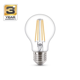 Лампочка Standart LED, A60, теплый белый, E27, 4.3 Вт, 470 лм