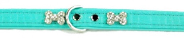 Hunter Collar Croque Bone 50 Blue