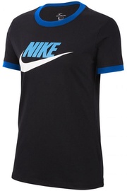 Nike W Tee Futura Ringe T-Shirt CI9374 010 Black XS