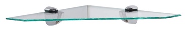 Kampinė lentynėlė Gravera l-25cl06k, 25 x 25 x 0,6 cm