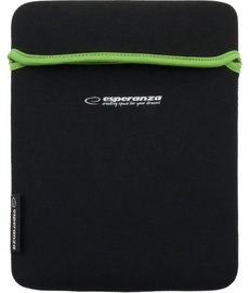 Esperanza ET172G Sleeve For Tablets 9.7'' Black/Green