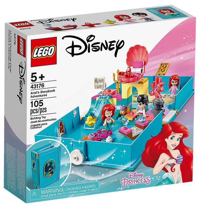 Konstruktor LEGO® I Disney Princess™ Arieli juturaamatu seiklused 43176, 105 tk
