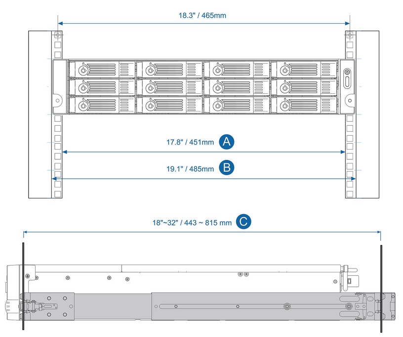 Siin QNAP RAIL-B02