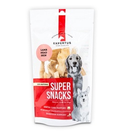 Skanėstai šunims, 100% ėriuko galvos oda, 100 g.