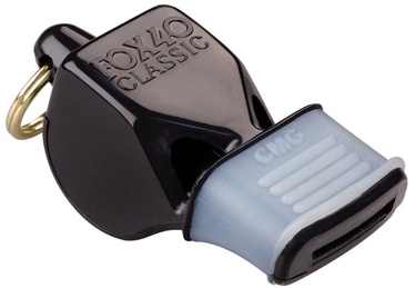Fox 40 Classic CMG Whistle with Lanyard 9601-0008 Black