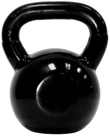 TKO Vinyl Coated Kettlebell Black 6kg