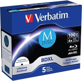 Andmekandja Verbatim, 100 GB, 5tk