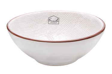 Миска FanniK Finish Design 957535, коричневый/кремовый, 170 мм