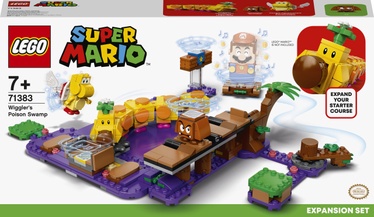 Konstruktors LEGO Super Mario Wiggler indīgā purva paplašinājuma maršruts 71383, 374 gab.