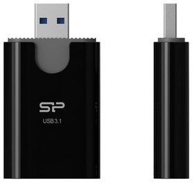 Silicon Power Combo Card Reader Black