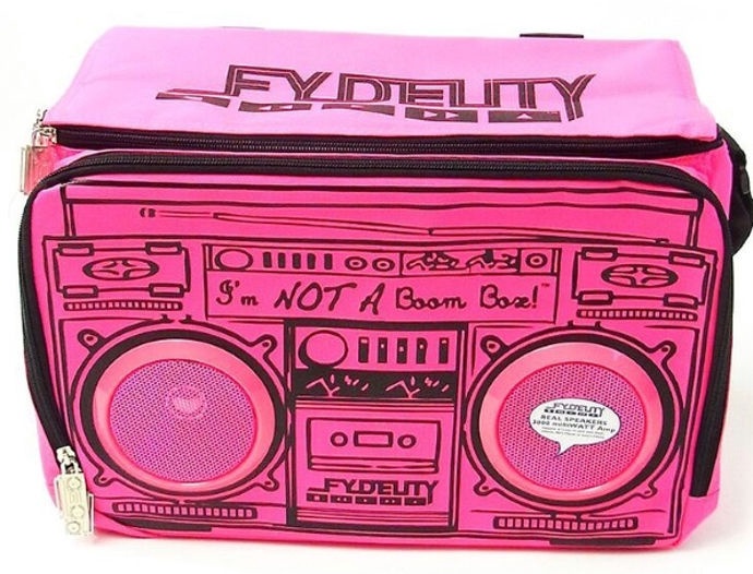 Сумка-холодильник Fydelity Le Boom Box Coolio, розовый, 33 x 10 см, 7.92 л