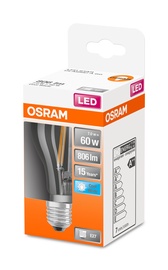 Spuldze Osram LED, E27, balta, E27, 6.5 W, 806 lm
