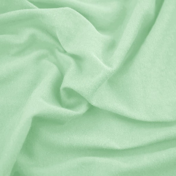 Palags DecoKing Amber, zaļa, 200 cm x 200 cm, ar gumiju