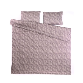 Gultas veļas komplekts Domoletti, violeta/smilškrāsas, 200x220