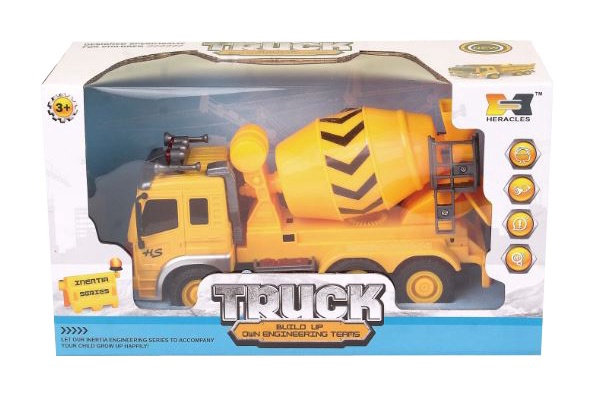 Smagā tehnika Heracles Truck Build Up 501051076, dzeltena