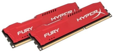 Operatīvā atmiņa (RAM) Kingston HyperX Fury Red Series HX316C10FRK2/16 DDR3 (RAM) 16 GB