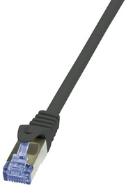 LogiLink CAT 6a S/FTP Cable Black 7.5m