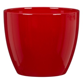 Lillepott Scheurich Red 43271, keraamiline, Ø 14 cm, punane