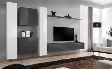 ASM Switch VI Wall Unit White/Graphite