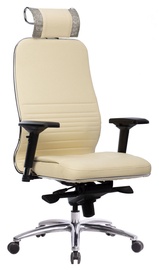 MN Samurai KL-3.04 Leather Office Chair Beige