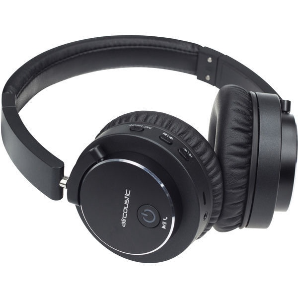 Belaidės ausinės Vivanco Aircoustic BT Premium, juoda