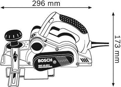 Elektrihöövel Bosch GHO 40-82, 850 W