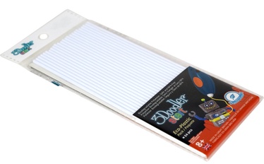3D printeri kulumaterjal 3Doodler Start Eco Plastic, 1.5 m, valge