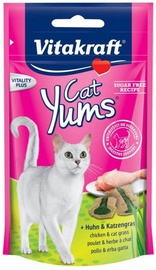 Vitacraft Cat Yums 40g With Chicken And Cat Grass