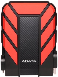 Kietasis diskas Adata AHD710P, HDD, 1 TB, raudona