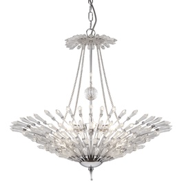 Krištolinis pakabinamas šviestuvas Searchlight Fan 1626-6CC, 6 x 7W G9