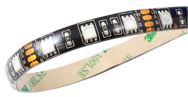 Aqua Computer RGB-LED Strip IP65 500cm Black