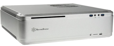 Kompiuterio korpusas SilverStone Mini ITX, sidabro