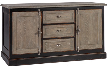 Kumode Home4you Watson Oak/Black