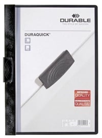 Aizsprādzējamas mape Durable Duraquick Folder With Clip A4 Black