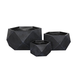 Puķu pods LT14357-3S, pelēka, Ø 580 mm