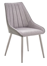 Ēdamistabas krēsls Halmar K311 Dark Grey/Light Grey, 1 gab.