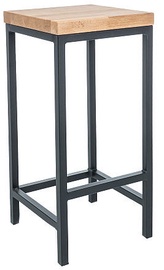 Барный стул Signal Meble Hoker Metro H-1 Oak/Black, 1 шт.