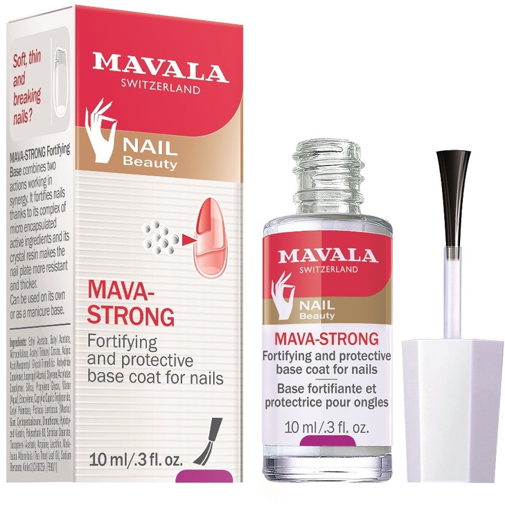 Средство для ухода за ногтями Mavala Mava-Strong Transparent, 10 мл