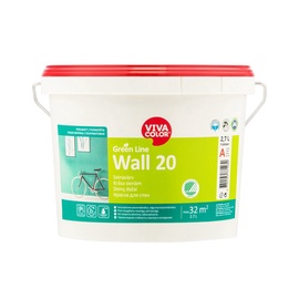Seinavärv Wall 20 niiskuskindel C-alusvärv värvitu 2,7l