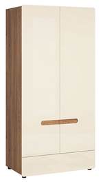 Black Red White Indio Wardrobe Sibiu Larch/Pearl