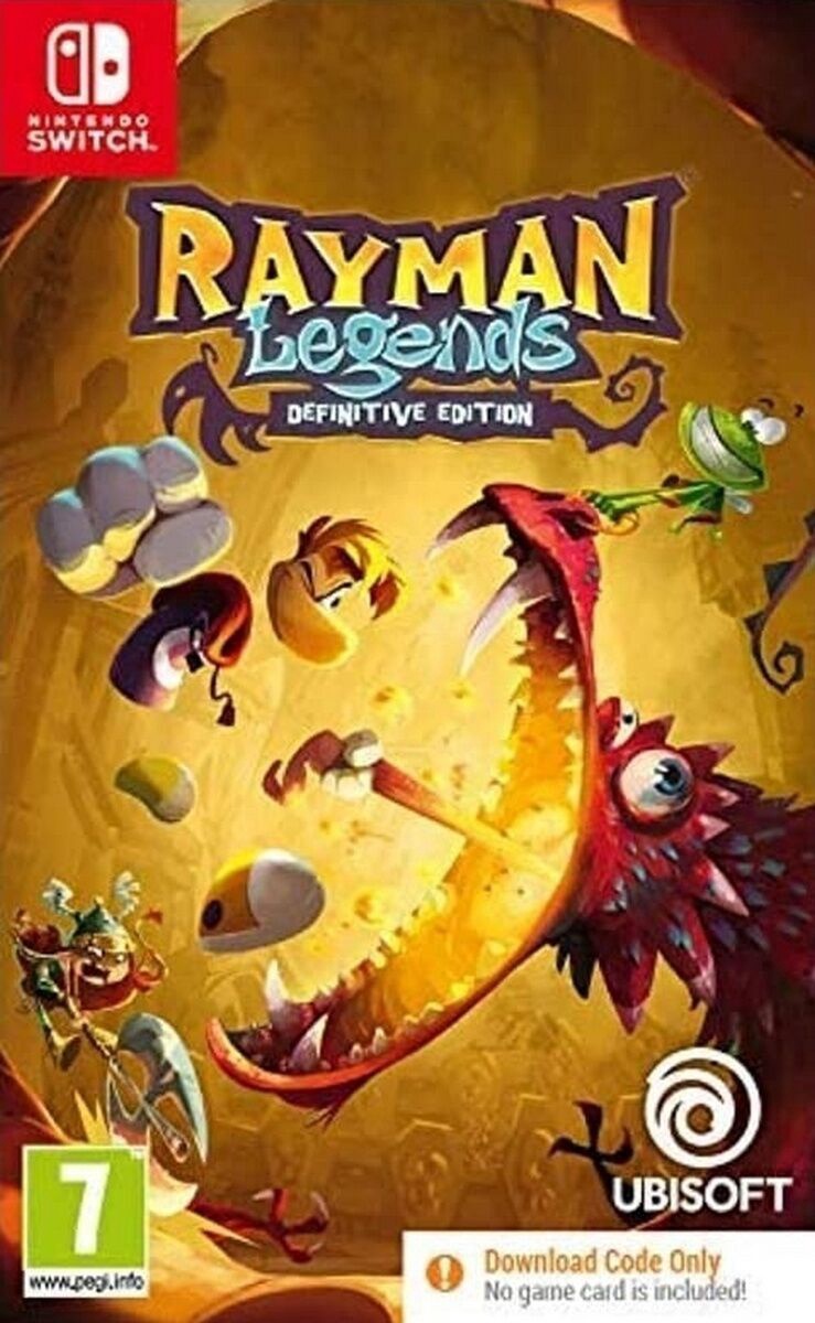 Игра Nintendo Switch Ubisoft Rayman Legends Definitive Edition.